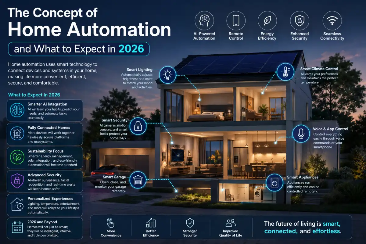 The Concept of Home Automation and What to Expect in 2026