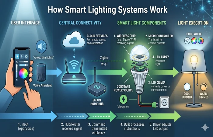 How Smart Lighting Systems Work