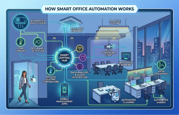 How Smart Office Automation Works
