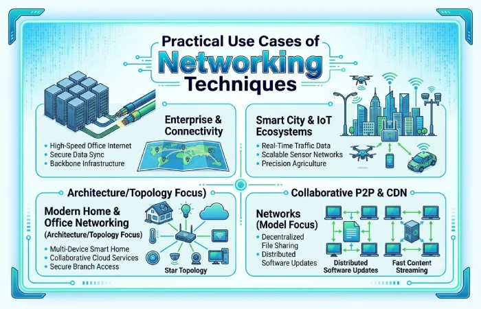 Practical Use Cases of Networking Techniques