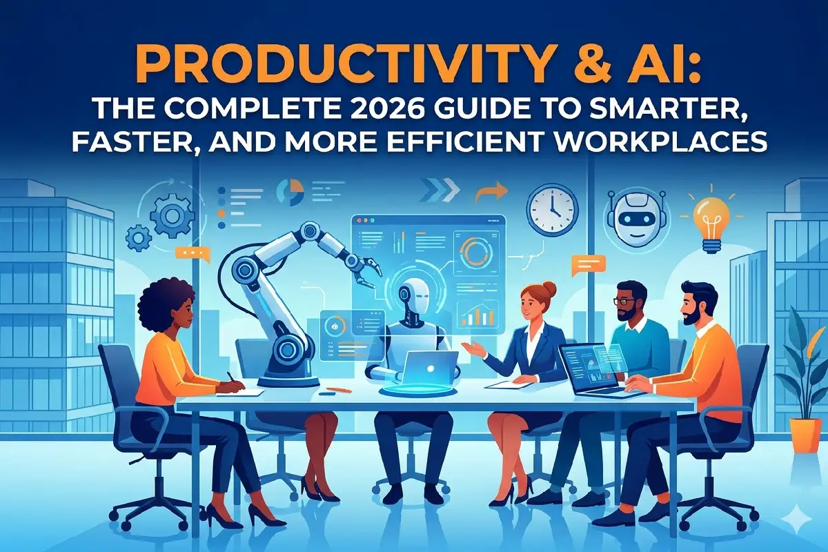 Productivity & AI: The Complete 2026 Guide to Smarter, Faster, and More Efficient Workplaces