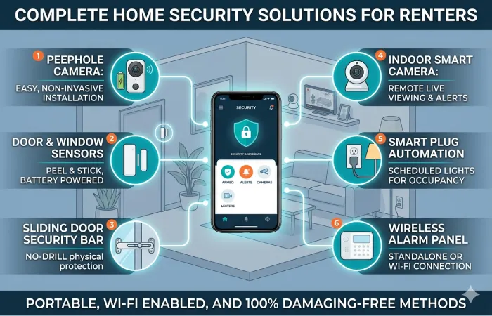 Security Solutions for Renters' Houses