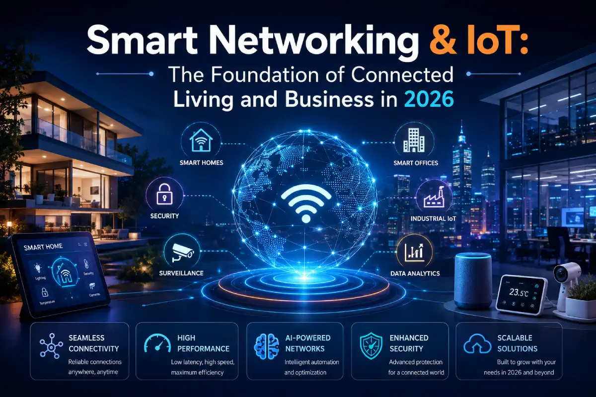 Smart Networking & IoT: The Foundation of Connected Living and Business in 2026