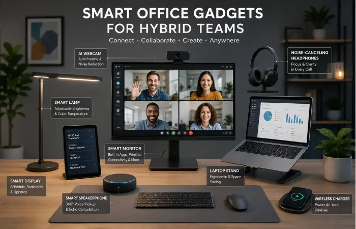 Smart Office Gadgets for Hybrid Teams