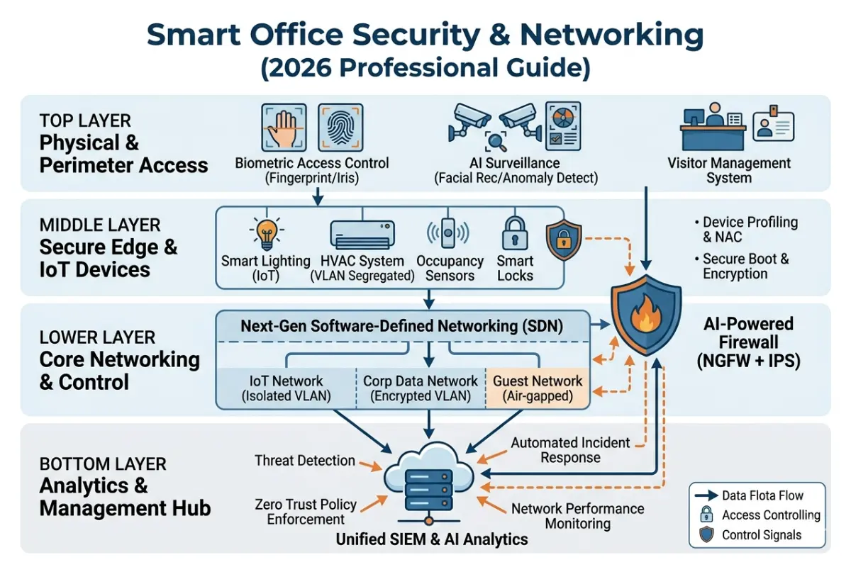 Smart Office Security & Networking (2026 Professional Guide)