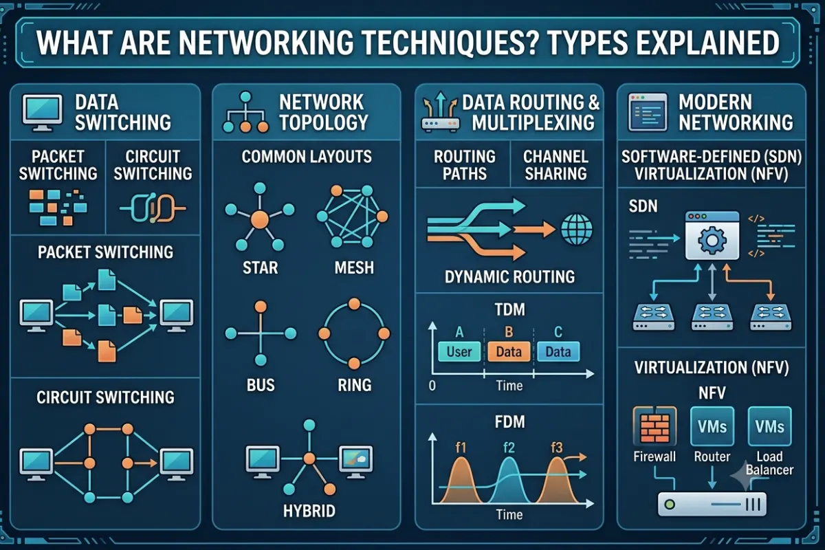 What Are Networking Techniques? Types Explained