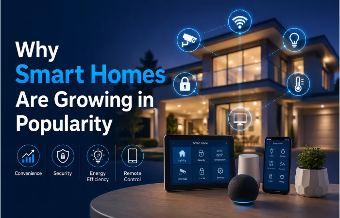 Why Smart Homes Are Growing in Popularity