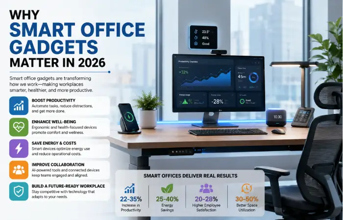 Why Smart Office Gadgets Matter in 2026