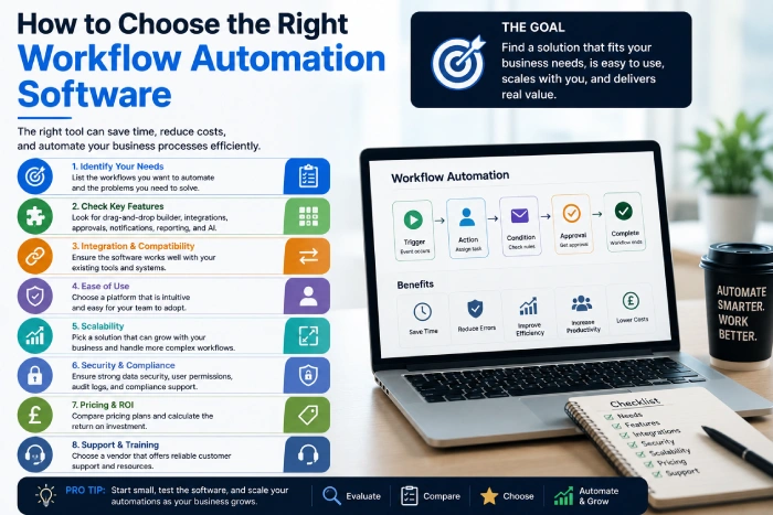 How to Choose the Right Workflow Automation software