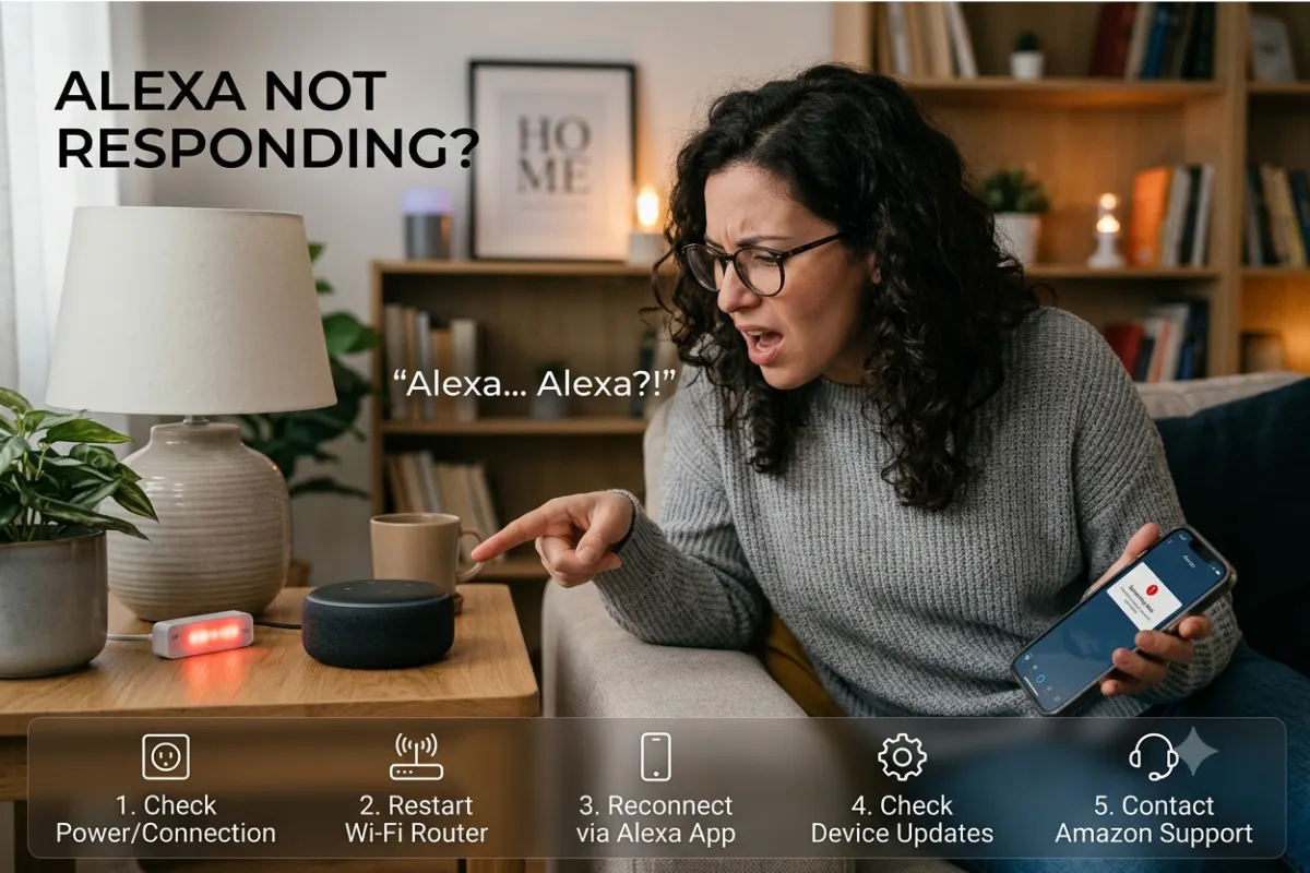 Alexa Not Responding? How You Can Deal With This Problem in 2026