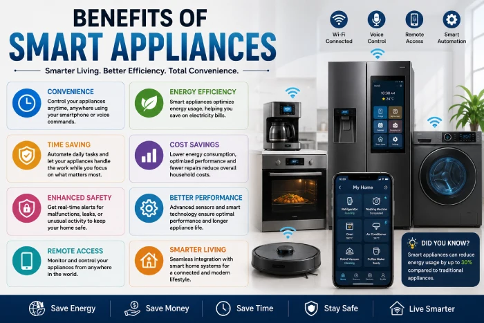 benefits of smart appliances