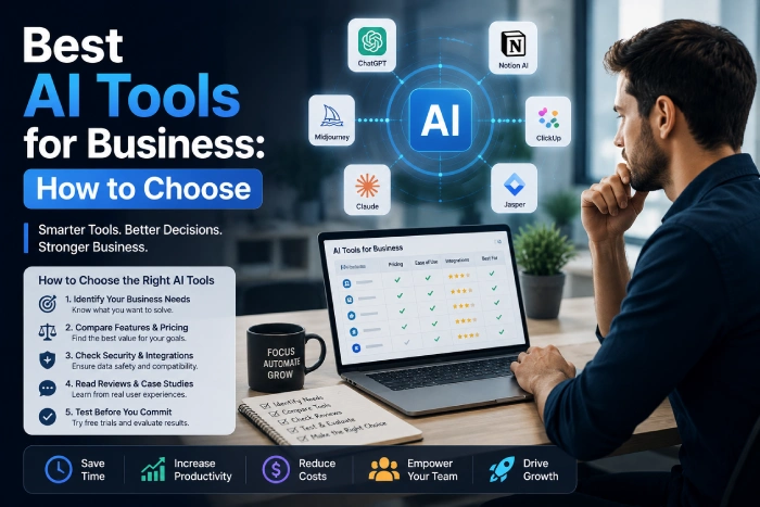 best ai tools for business how to choose