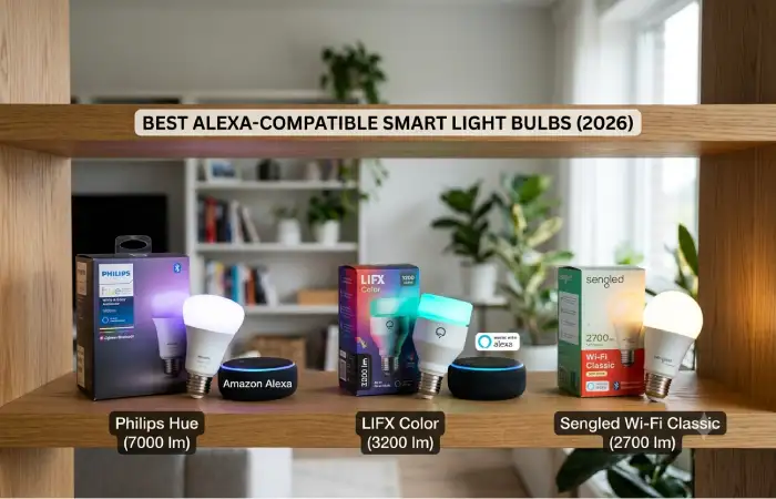 Best Alexa-Compatible Smart Light Bulbs (2026)