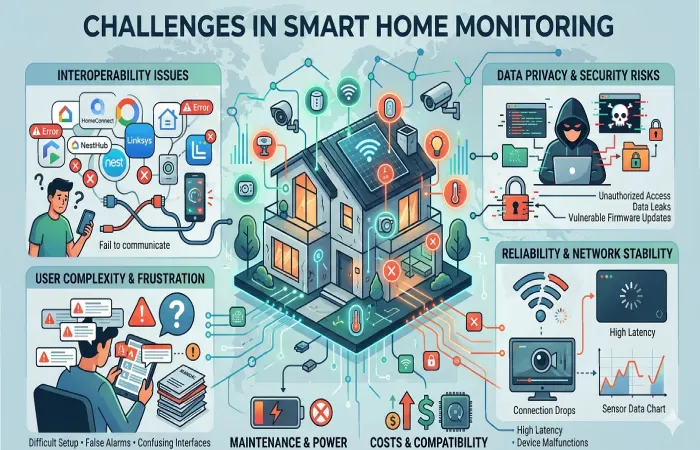 Challenges in Smart Home Monitoring