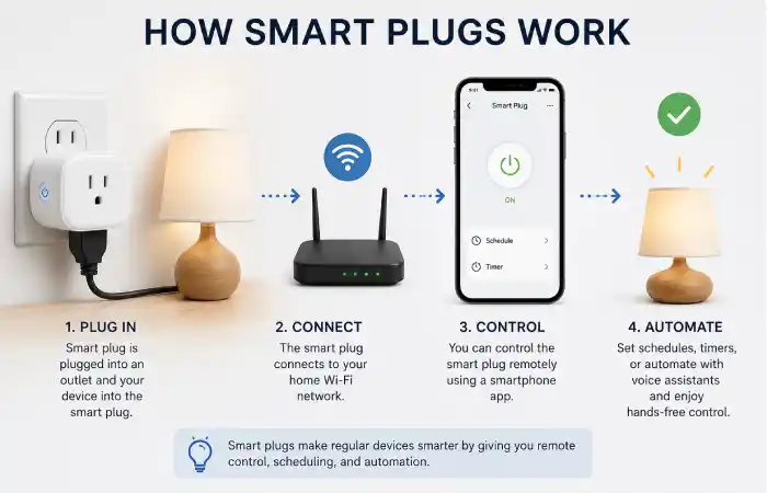 how smart plugs work
