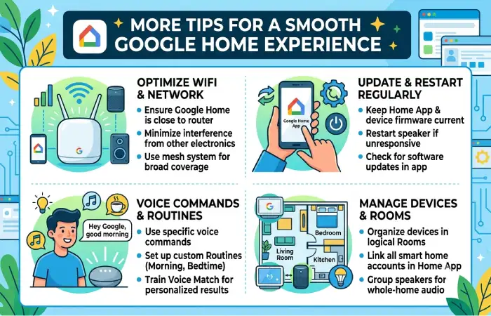More Tips for a Smooth Google Home Experience
