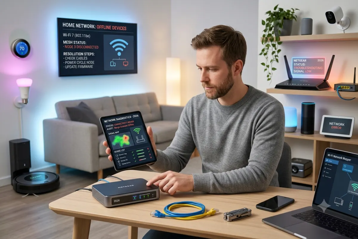 Smart Home Network Troubleshooting: Solve Wi-Fi Problems in 2026