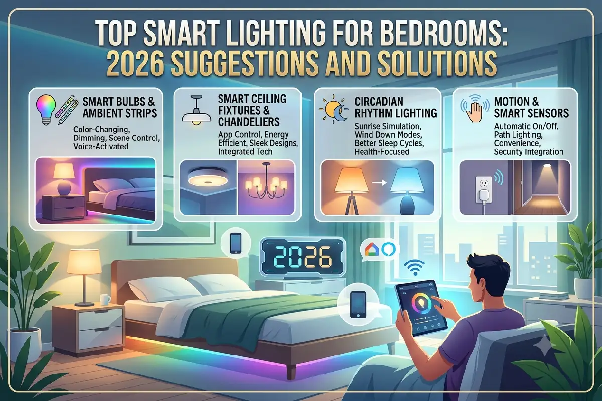 smart lighting for bedrooms