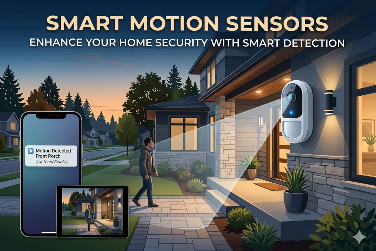 Smart Motion Sensors: Enhance Your Home Security with Smart Detection