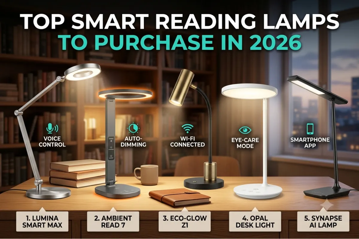 Top Smart Reading Lamps to Purchase in 2026