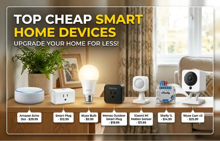 Top Cheap Smart Home Devices