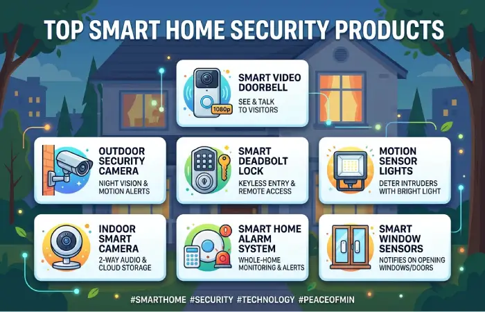 Top Smart Home Security Products