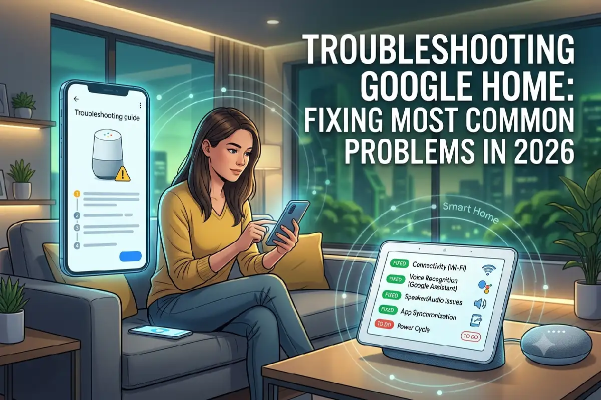 Troubleshooting Google Home: Fixing Most Common Problems in 2026