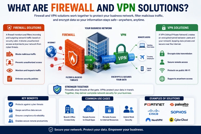 what are firewall and vpn solutions