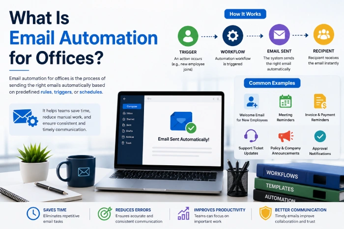 what is email automation for offices
