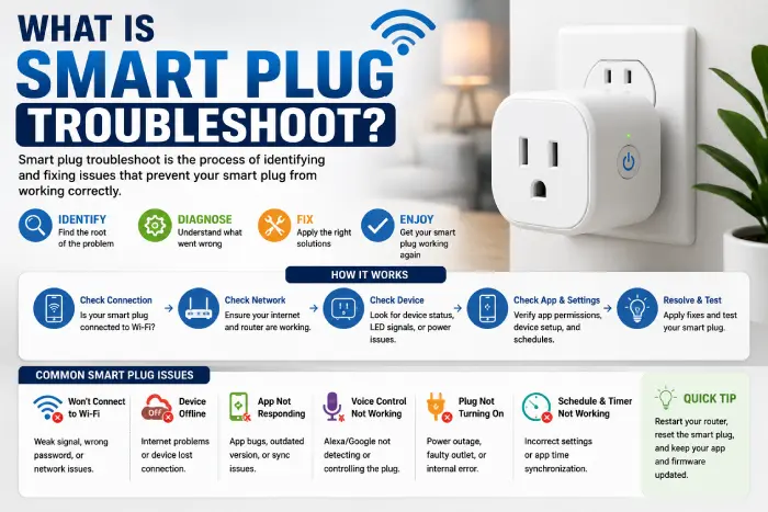 what is smart plug troubleshoot