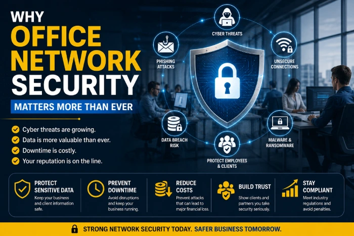 why office network security matters more than ever