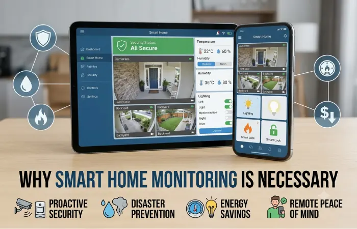 why smart home monitoring is necessary