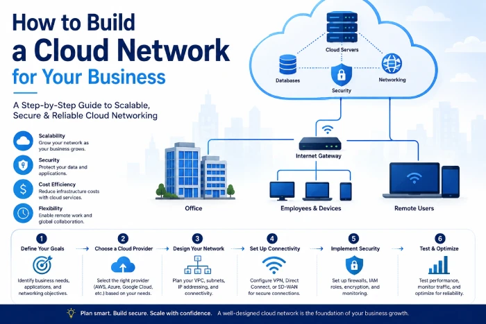 how to build a cloud network for your business