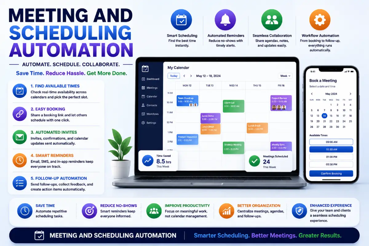 meeting and scheduling automation