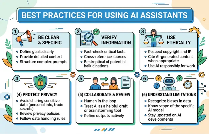 best practices for using ai assistants