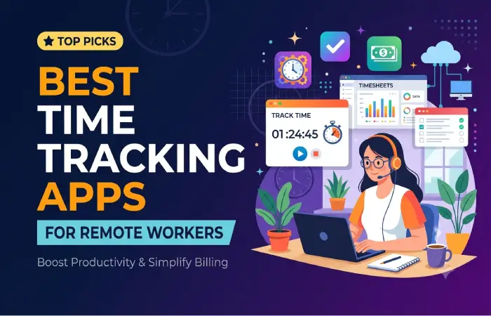 best time tracking apps for remote workers