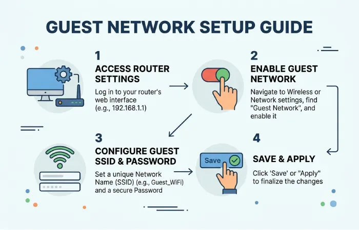 guest network setup