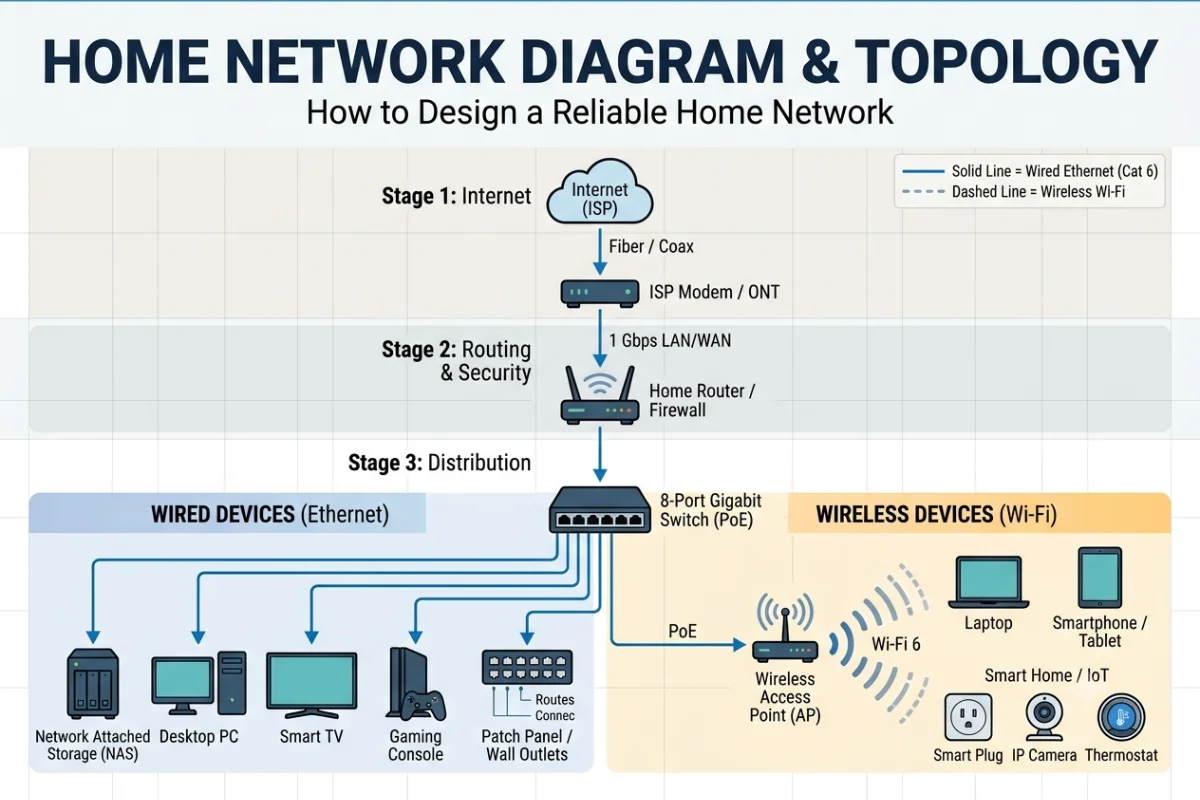 home network diagram