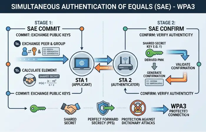 how simultaneous authentication of equals works