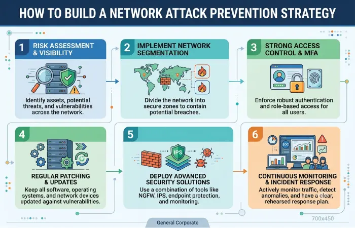 how to build a network attack prevention strategy