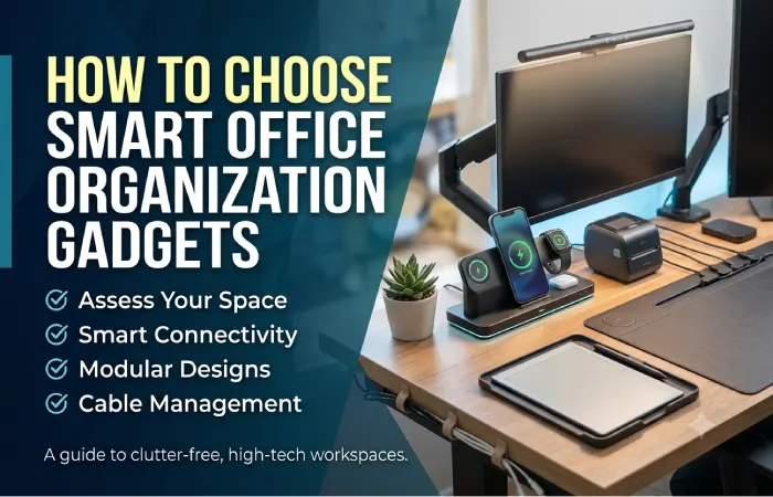 how to choose smart office organization gadgets