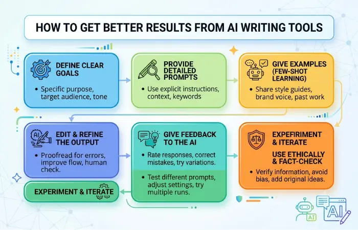how to get better results from ai writing tools