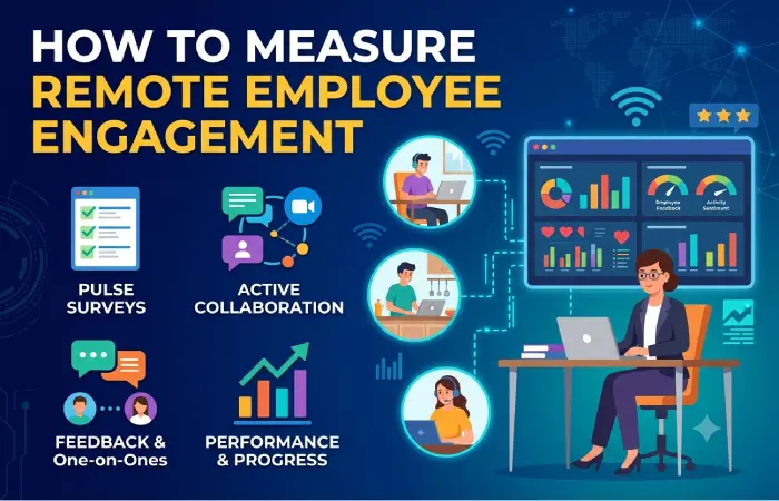 how to measure remote employee engagement