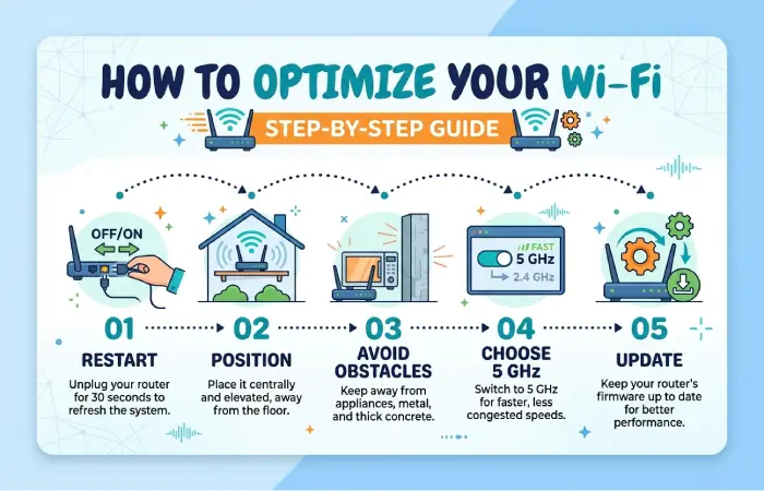 how to optimize wiFi step by step