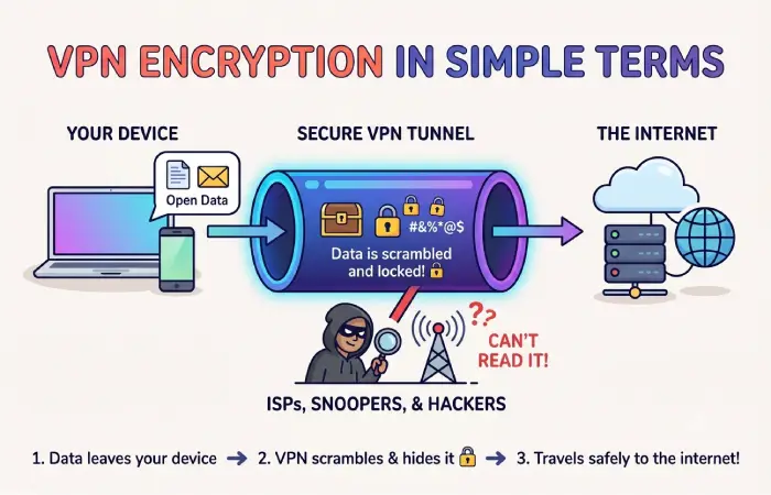vpn encryption in simple terms