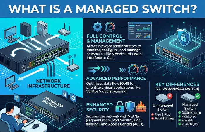what Is a managed switch