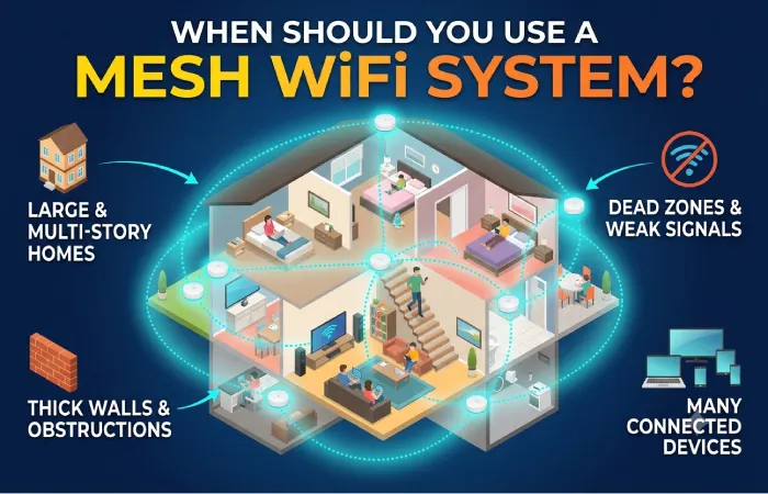 when should you use a mesh wifi system