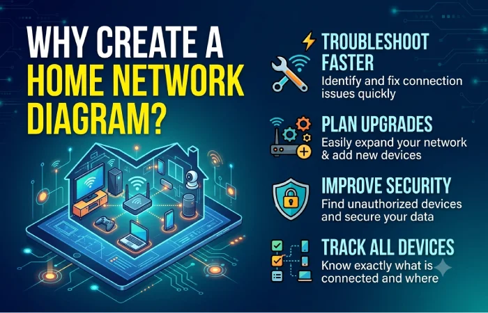 why create a home network diagram